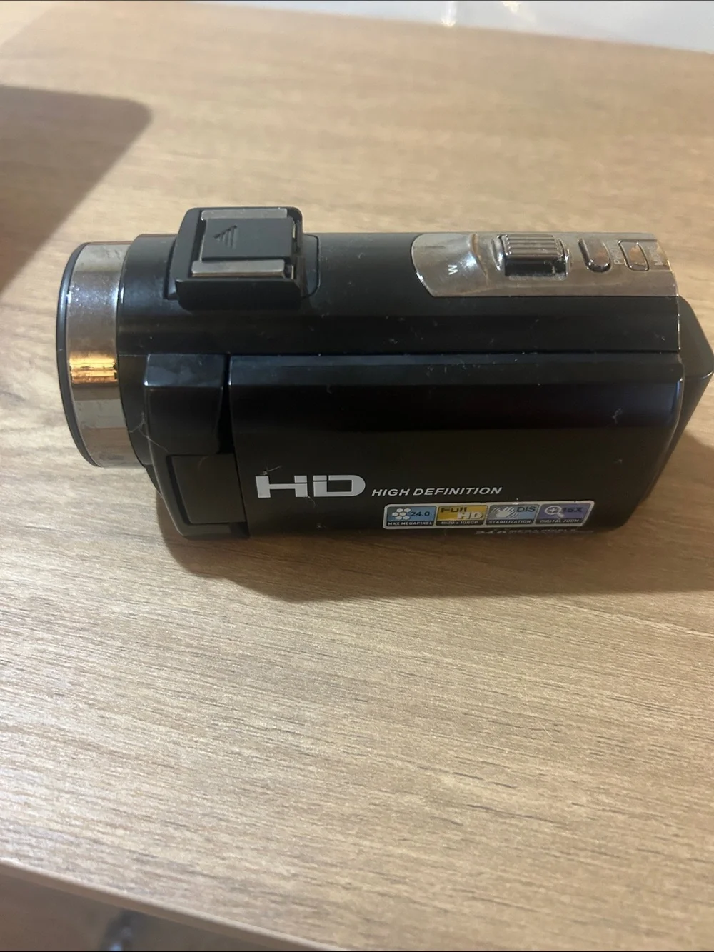 HD High Definition Black Camcorder - Compact Video Camera